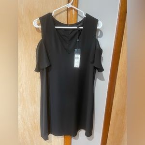 BCBG black cocktail mini dress. Brand new